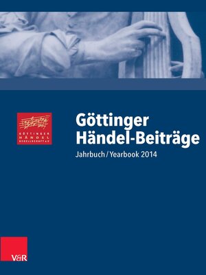 cover image of Göttinger Händel-Beiträge, Band 15